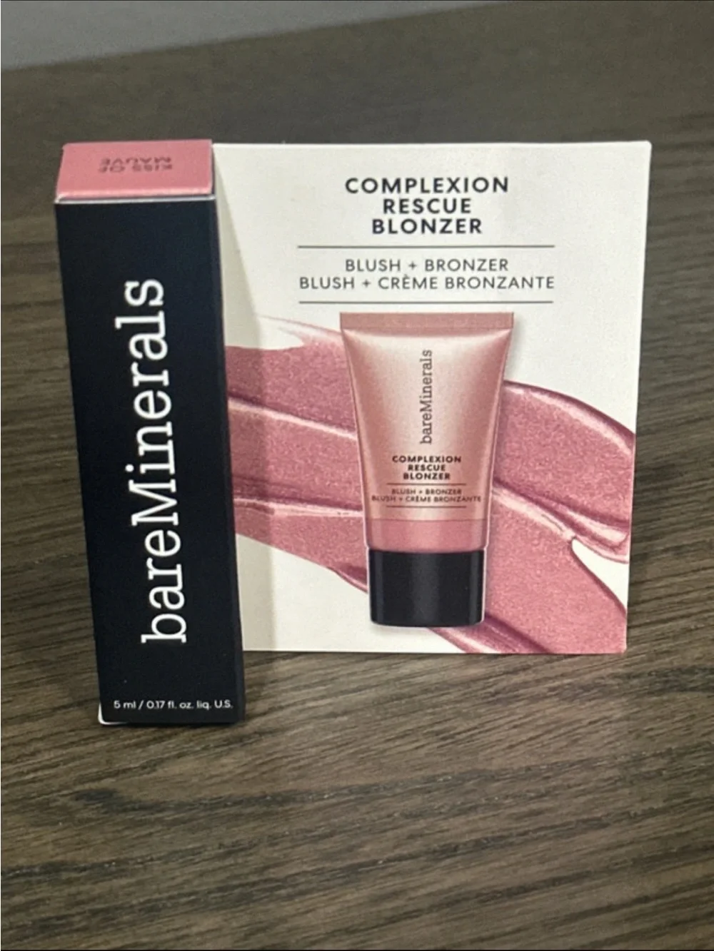 bareMinerals Complexion Rescue Blonzer Blush + Bronzer - Kiss of Mauve